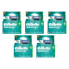 Gillette Mach3+ Razor Blade Cartridges 4 Pack Bundle of 5