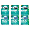 Gillette Mach3+ Razor Blade Cartridges 4 Pack Bundle of 6