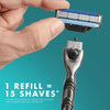Gillette Mach3+ Razor Blade Cartridges 4 Pack