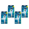 Gillette Mach3 Turbo Razor Handle + 2 Cartridges 3 Piece Set Pack of 4