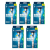 Gillette Mach3 Turbo Razor Handle + 2 Cartridges 3 Piece Set Pack of 5