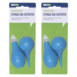 Ezy Dose Ear Syringe and Nasal Aspirator Pack of 2