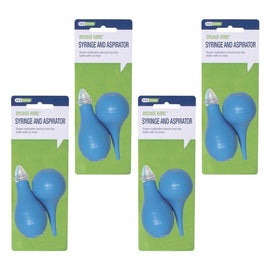Ezy Dose Ear Syringe and Nasal Aspirator Pack of 4