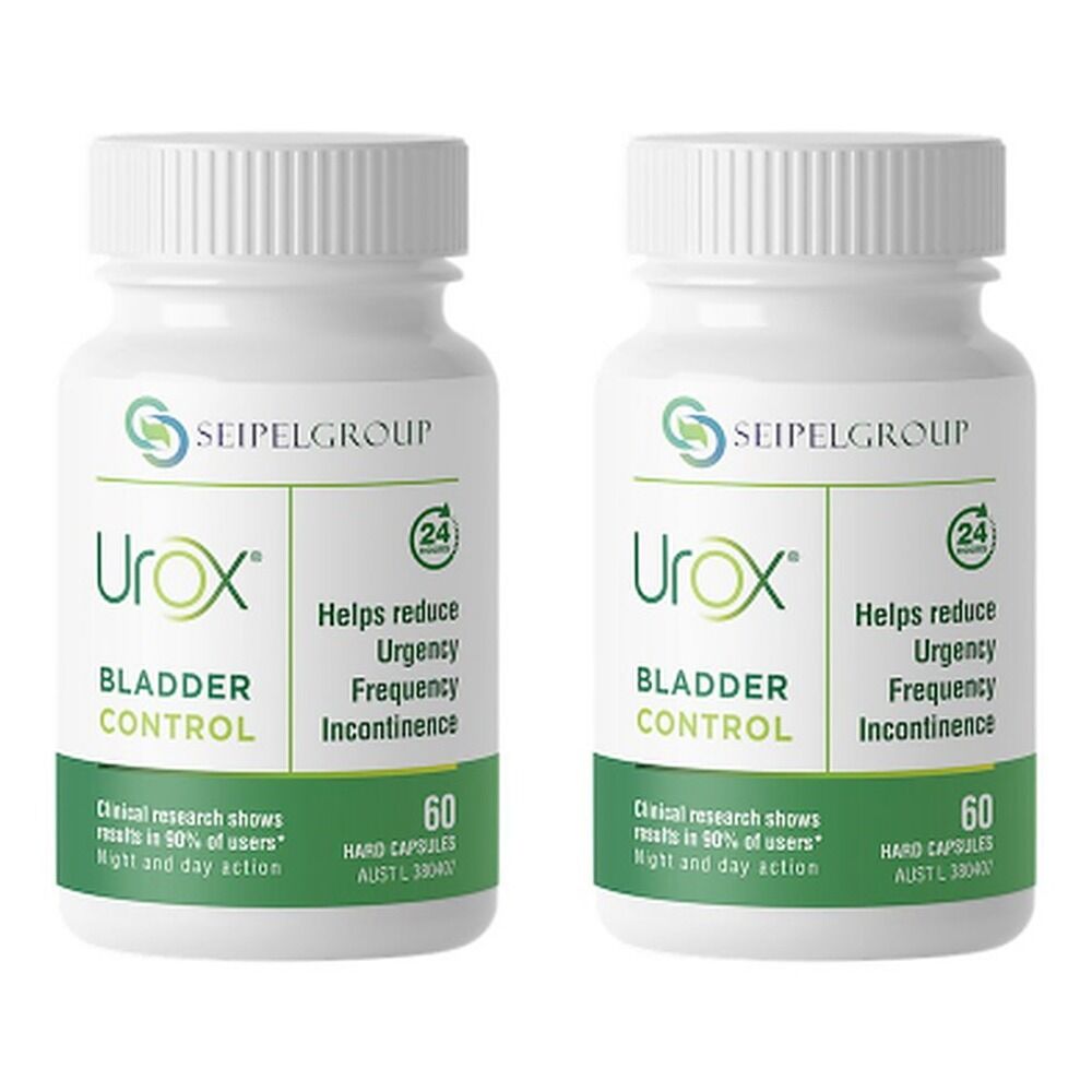 Urox Bladder Control 60 Capsules Pack of 2