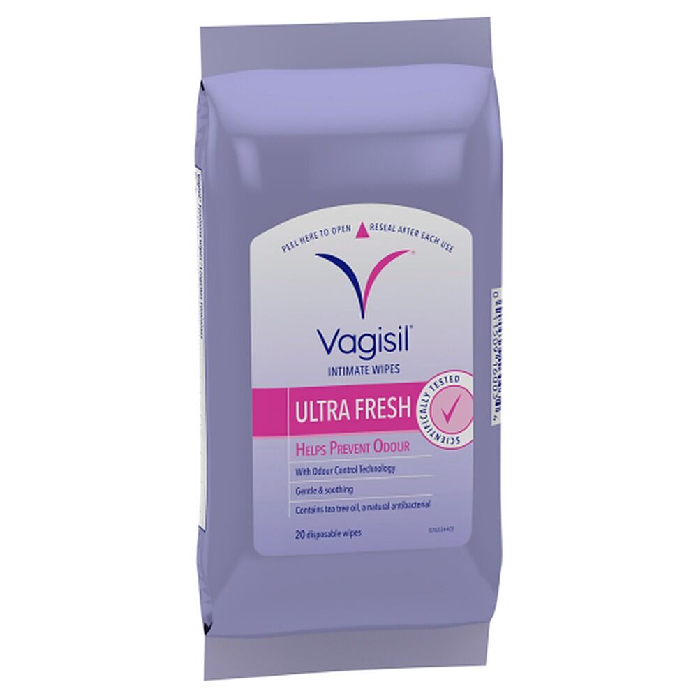 Vagisil Ultra Fresh Intimate Wipes 20 Wipes