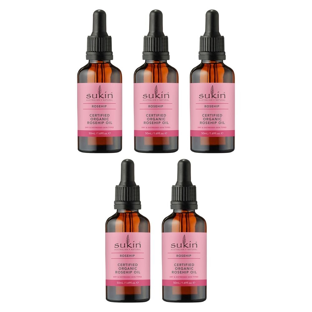Sukin Rose Hip Oil 50mL Pack of 5