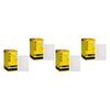 Medstock Fabric Island Dressing 7cm x 10cm 100 Pack Bundle of 4