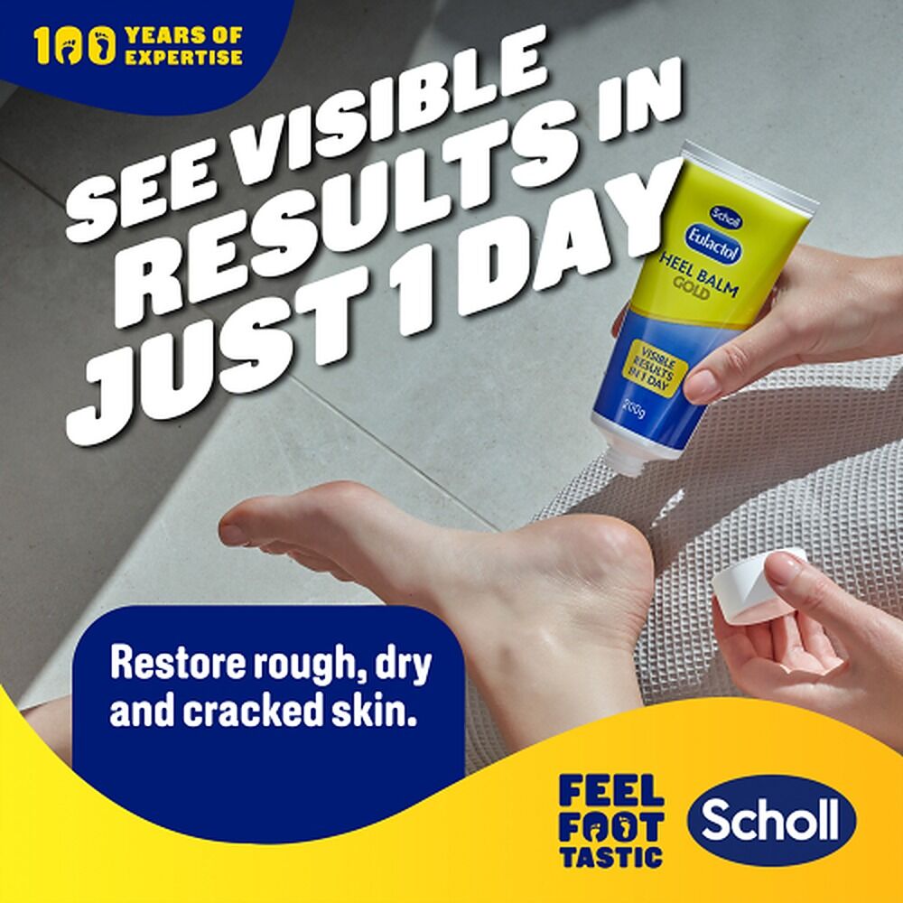 Scholl Eulactol Heel Balm Gold 200g