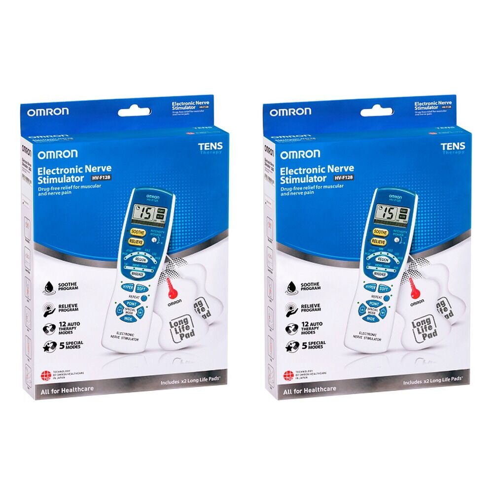 Omron Therapy Tens Device HVF128 Pack of 2