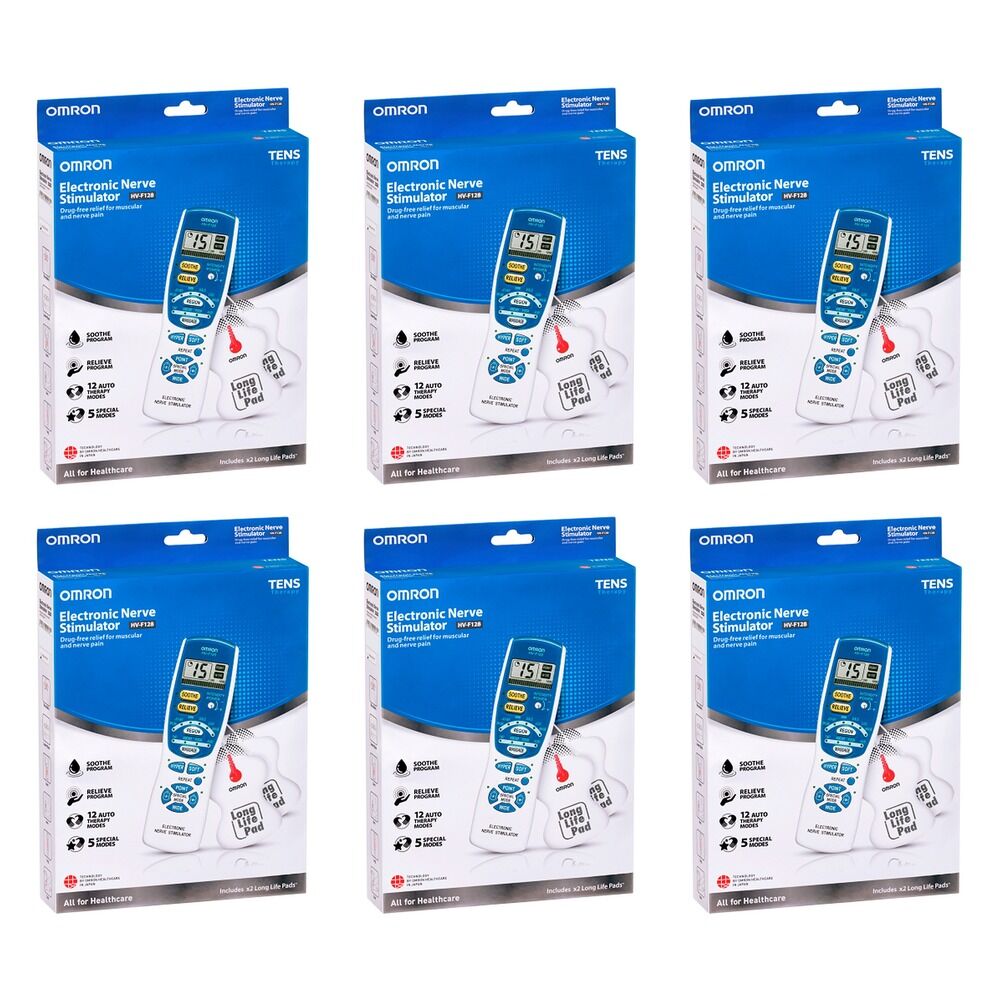 Omron Therapy Tens Device HVF128 Pack of 6