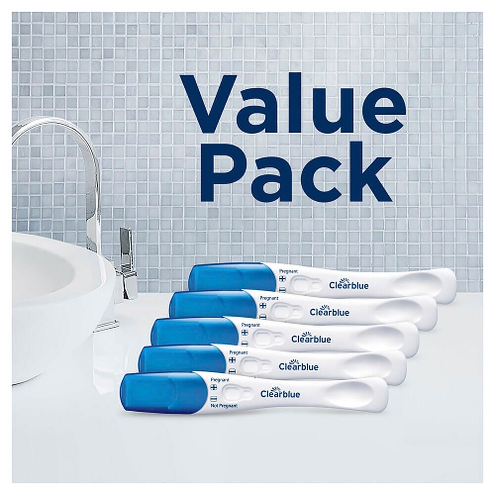 Clearblue Rapid Detection Pregnancy Test 5 Pack