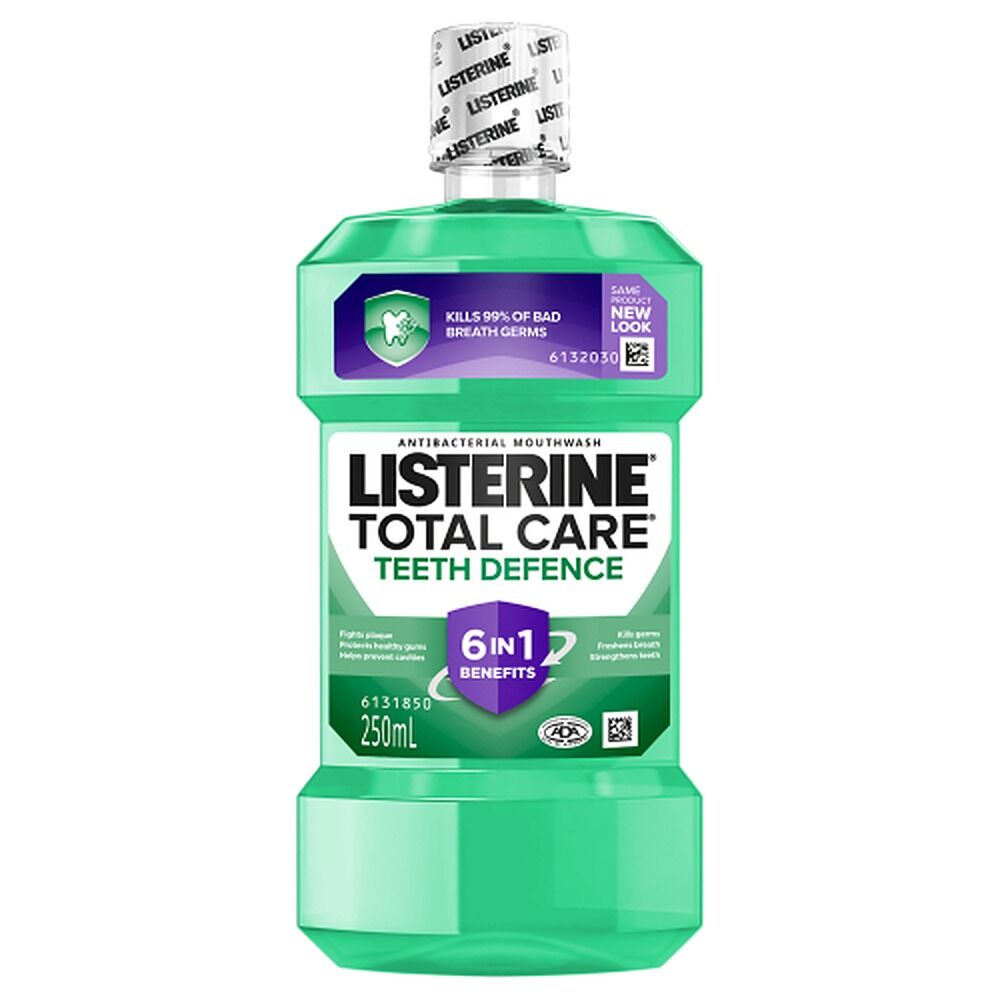 Listerine Total Care Teeth Defence Mouthwash 250mL