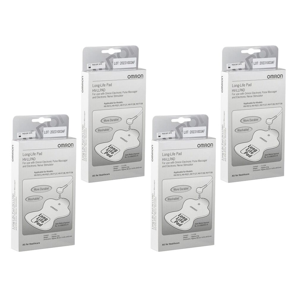 Omron Long Life Replacement Pads Pack of 4