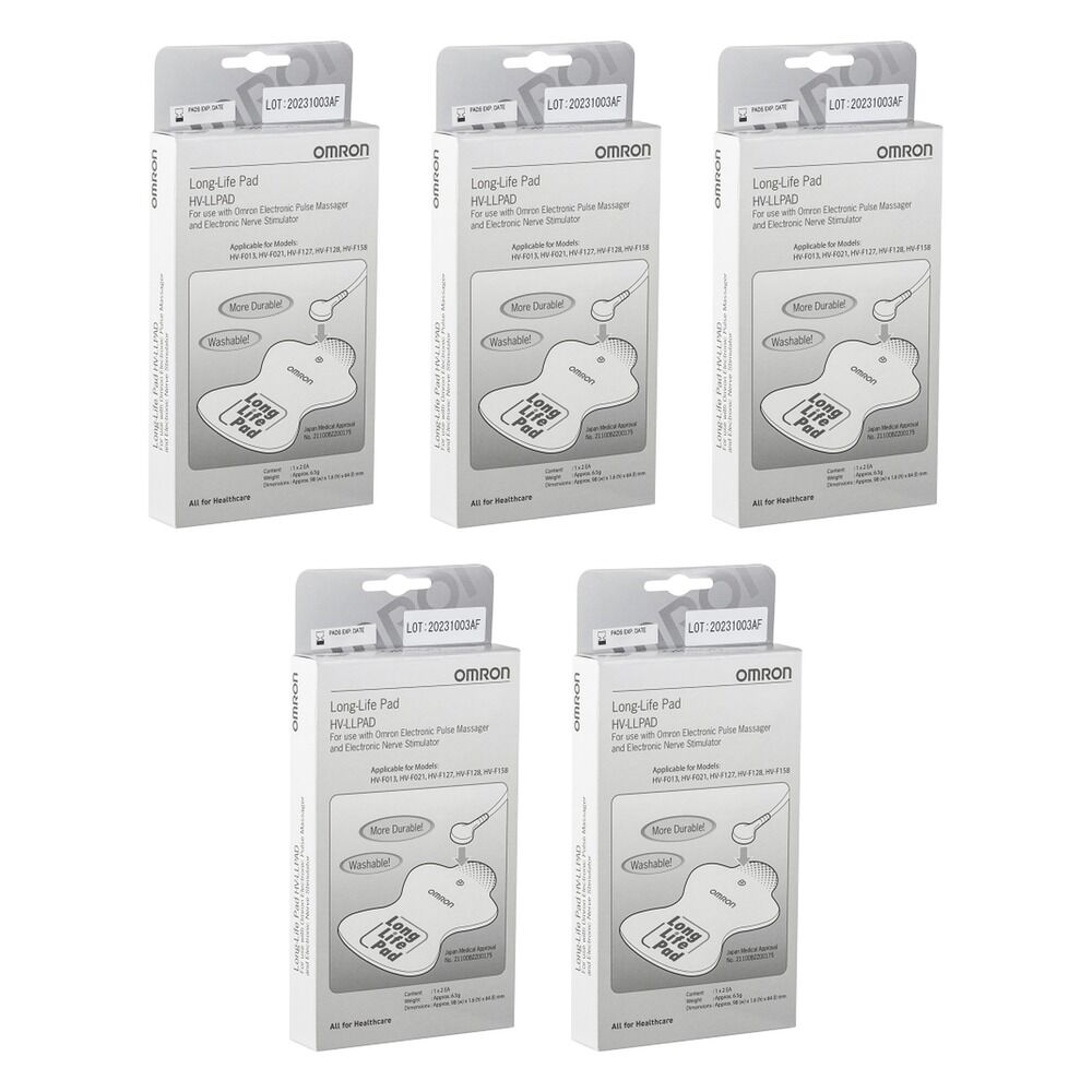 Omron Long Life Replacement Pads Pack of 5