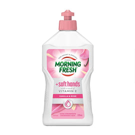 Morning Fresh Soft Hands Vanilla & Rose Dishwashing Liquid 350mL x 12
