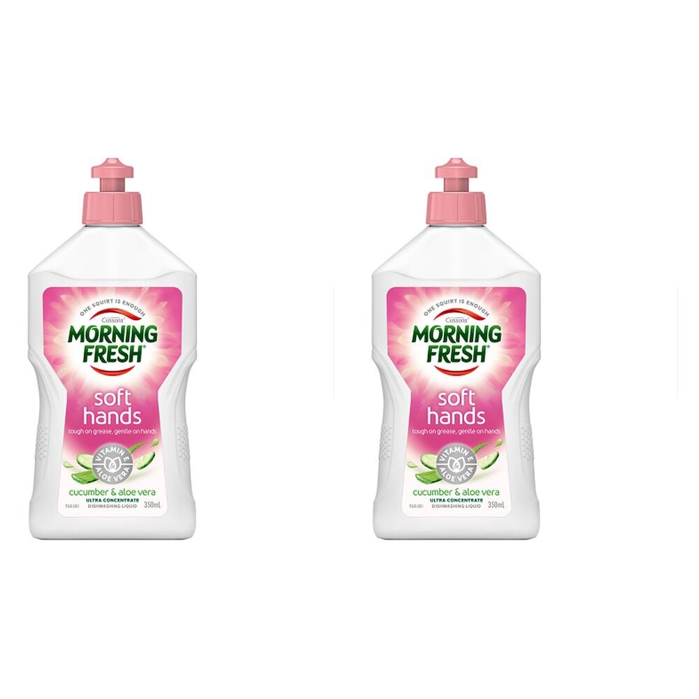 Morning Fresh Soft Hands Cucumber & Aloe Vera Dishwashing Liquid Bundle of 2