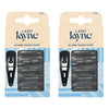 Lady Jayne Black One Touch Clips 10 Pack x 3 Bundle of 2