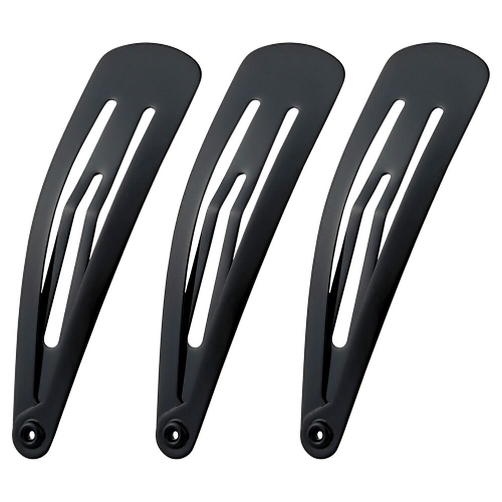 Lady Jayne Black One Touch Clips 10 Pack x 3