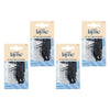 Lady Jayne Black Snagless Elastics 50 Pack x 3 Bundle of 4