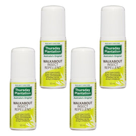 Thursday Plantation Walkabout Insect Repellent 50mL Pack of 4