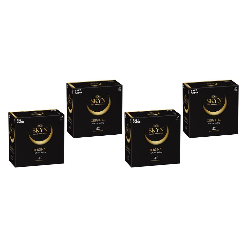 Skyn Original Condoms 40 Pack x 3 Bundle of 4