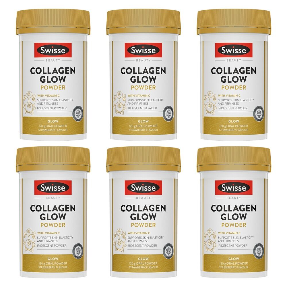 Swisse Beauty Collagen Glow Powder 120g Pack of 6