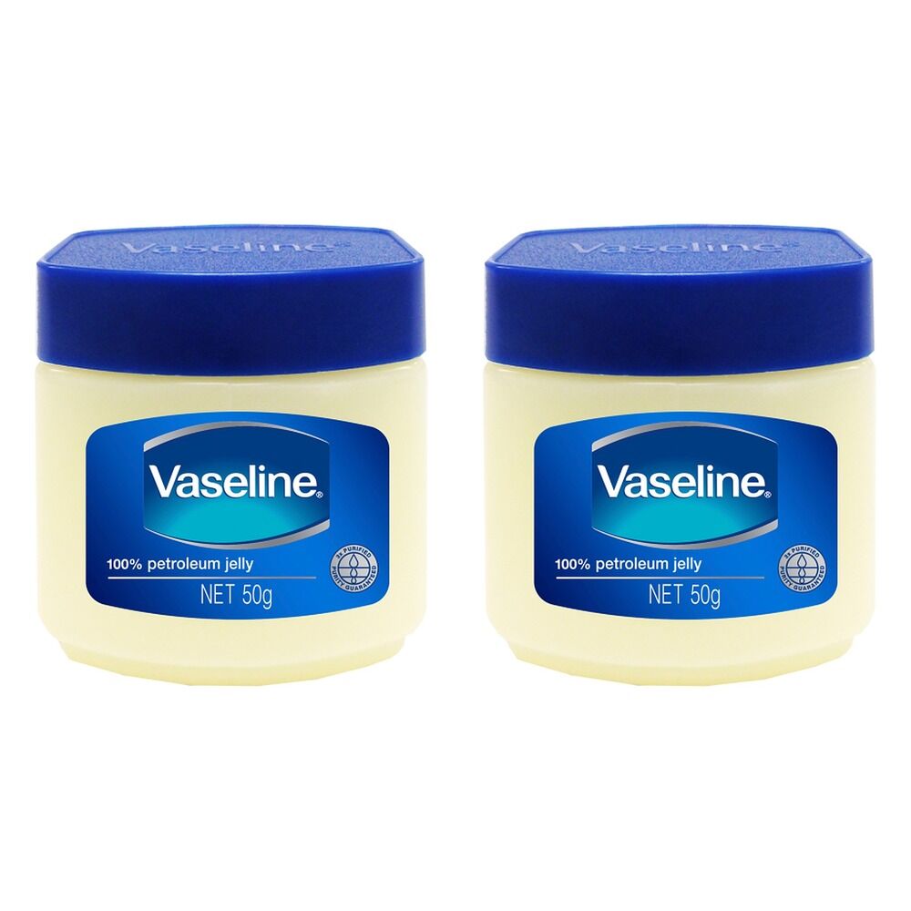 Vaseline Original Petroleum Jelly 50g Pack of 2