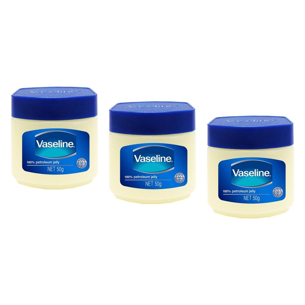 Vaseline Original Petroleum Jelly 50g Pack of 3
