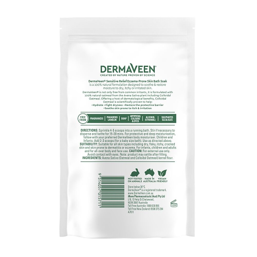 DermaVeen Sensitive Relief Calmexa Bath Soak 200g