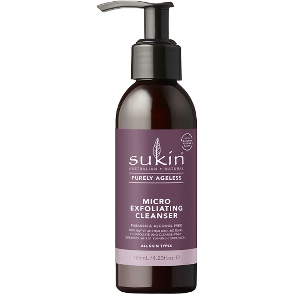 Sukin Purely Ageless Micro Exfoliating Cleanser 125mL