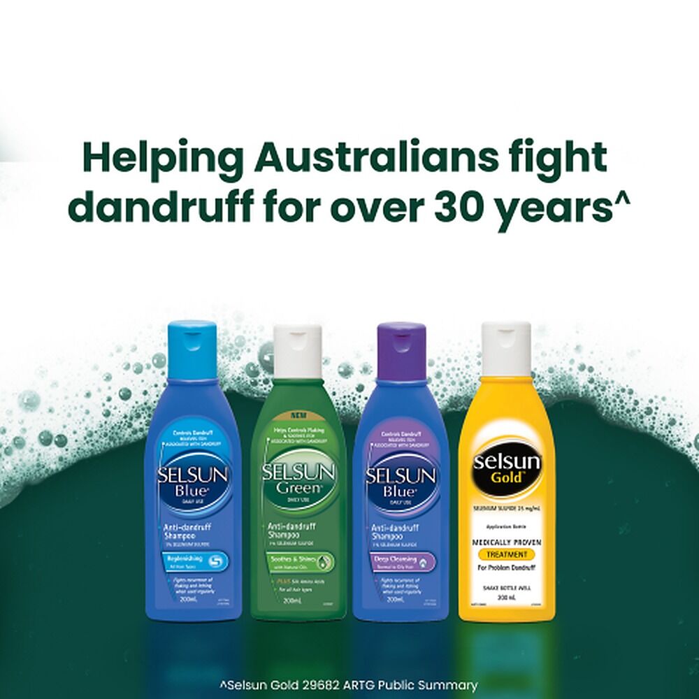 Selsun Green Anti-Dandruff Shampoo 200mL