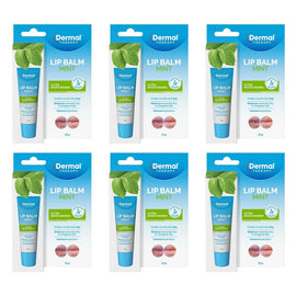 Dermal Therapy Lip Balm Mint 10g Pack of 6