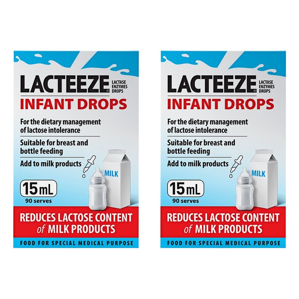 Lacteeze Infant Drops 15mL Pack of 2