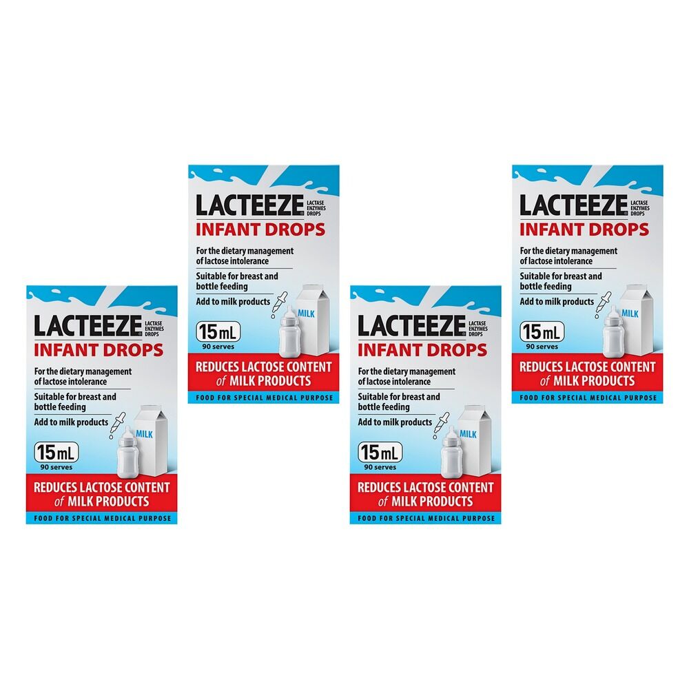 Lacteeze Infant Drops 15mL Pack of 4
