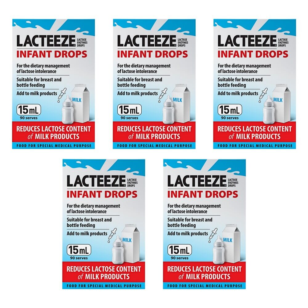 Lacteeze Infant Drops 15mL Pack of 5