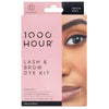 1000 Hour Eyelash and Brow Dye Kit Natural Black 2 Packs Of 12 Applications