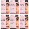 1000HOUR Brown Black Waterproof Lash and Brow Dye Kit 6 Pack 72 Applications
