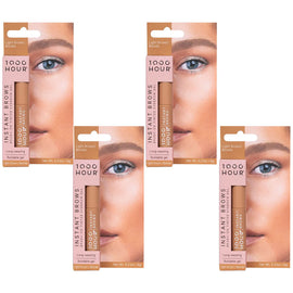 1000HOUR Instant Brows Tinted Eyebrow Gel Light Brown Blonde 4 Pack 24g