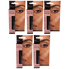 1000HOUR Instant Brows Black Dark Brown Tinted Eyebrow Gel 5 Pack 30g