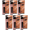 1000HOUR Instant Brows Black Dark Brown Tinted Eyebrow Gel 6 Pack 36g