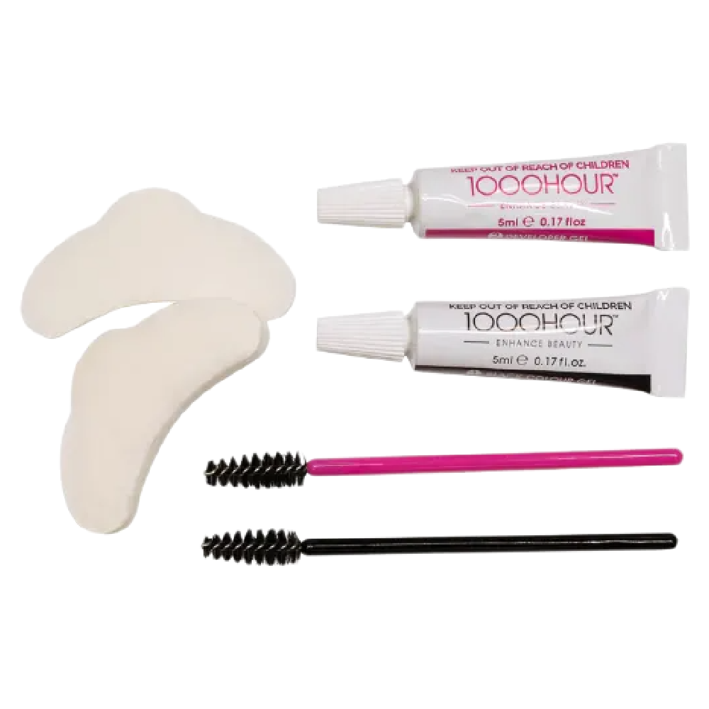 1000HOUR Natural Black Lash and Brow Tint Kit 5 Pack 60 Applications