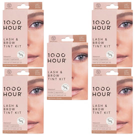1000HOUR Light Brown Blonde Lash and Brow Tint Kit 5 Pack 60 Applications