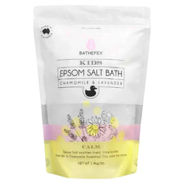 Bathefex Kids Epsom Salt Bath Chamomile and Lavender 1.4kg Calming Soak