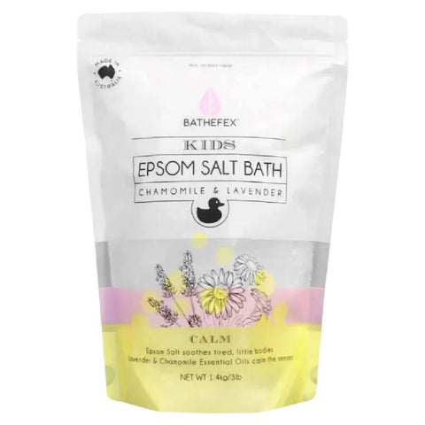 Bathefex Kids Epsom Salt Bath Chamomile and Lavender 1.4kg Calming Soak