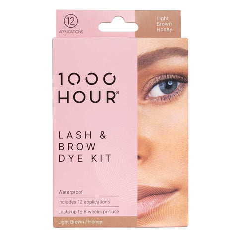 1000Hour Lash and Brow Dye Kit Light Brown Honey