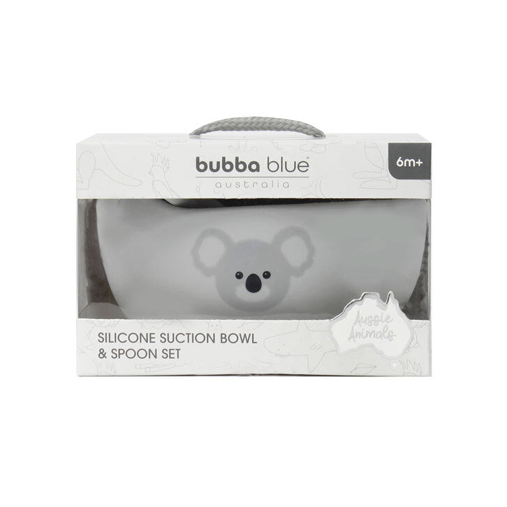 Bubba Blue Silicone Suction Bowl And Spoon Set Koala