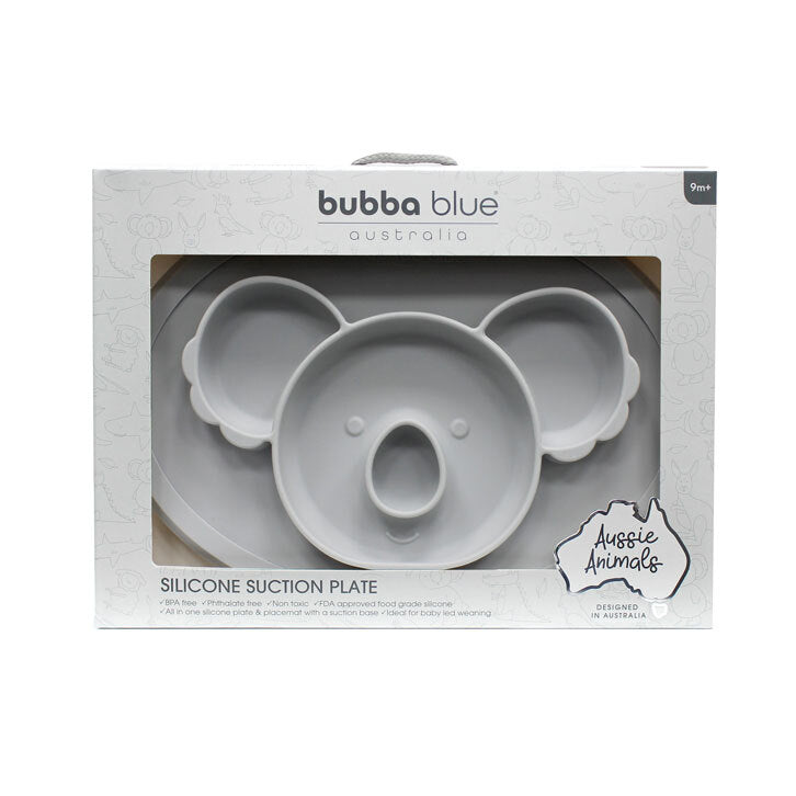 Bubba Blue All In One Silicone Suction Plate And Placemat Koala