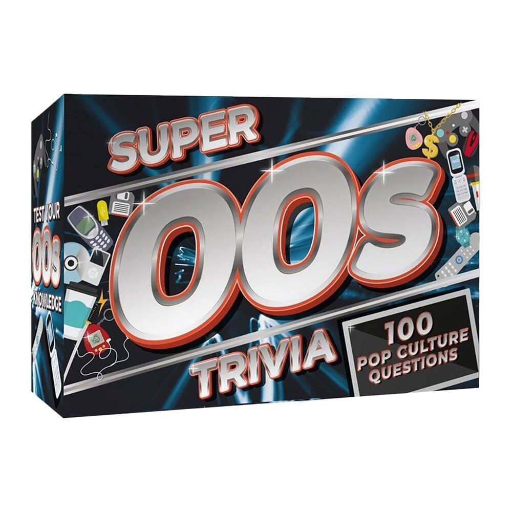 Super 00s Trivia Game 100 Pop Culture Questions Pack of 2