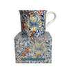 Blue Lily Palace Mug Fine Bone China Floral