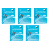 Waxaway Ready To Use Sensitive Mini Wax Strips 20 Pack Bundle of 5